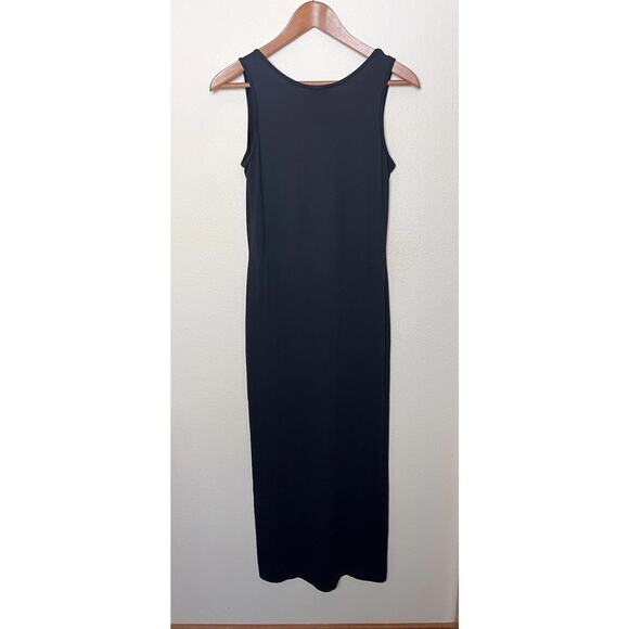 Mondi Sport Blue Maxi Tank Jersey Stretch Dress Size Small Medium - Picture 3 of 5